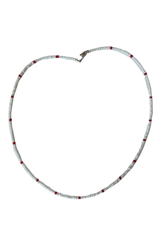 Cherry Beaded Necklace