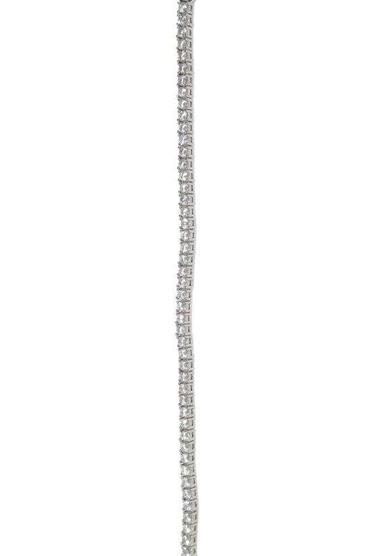 Isabel tennis bracelet white gold