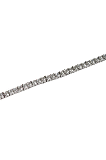 Isabel tennis bracelet white gold